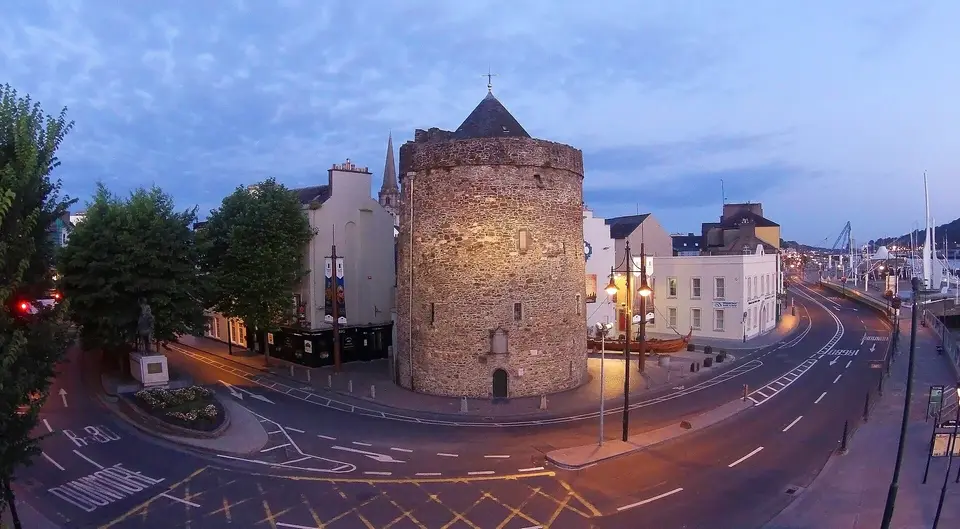 Reginald's Tower on the quay in Waterford city